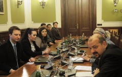 1 December 2016 The members of the National Assembly standing delegation to the NATO PA in meeting with the attendees of NATO Week